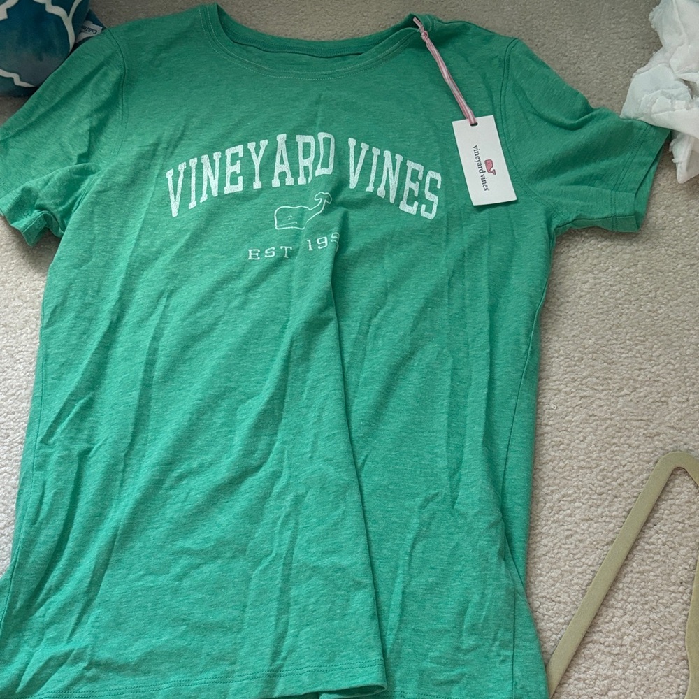 Vineyard Vines Classic Green Short Sleeve Tee